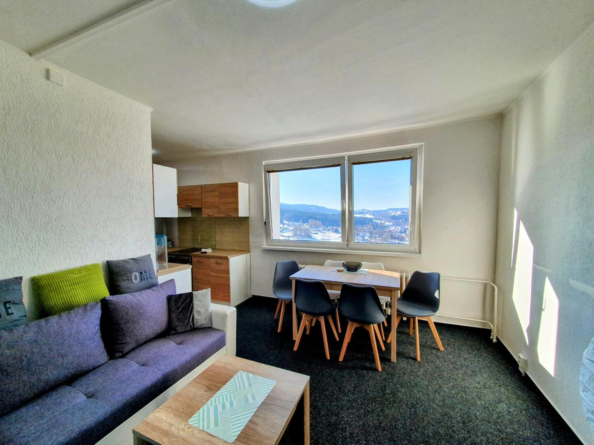 Horska Vyhlidka Apartment Tanvald Exterior foto